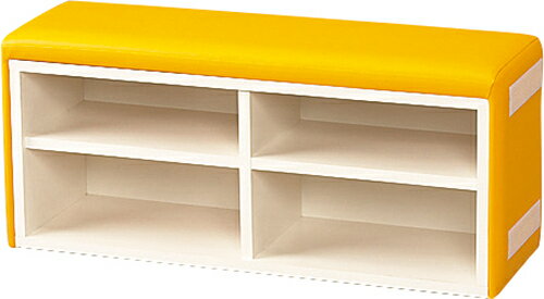 【LINEクーポン配布中】オモイオ omoio キッズコーナー用品 キッズスクエアー シューズベンチ AK-03-L6351 代引き不可 メーカー直送