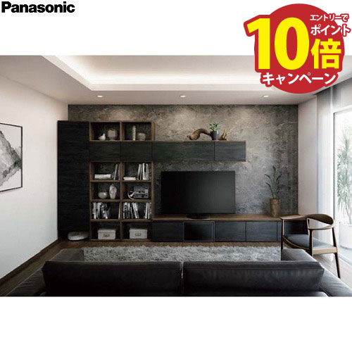 【エントリーでポイント10倍】パナソニック Panasonic 壁面収納 キュビオス [CUBIOS6] セットプランNo.J1LV 12NC W4425×D455×H2140 組み立て簡単 法人様限定 送料お見積もり商品