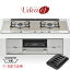 リンナイ ビルトインコンロ RHS721W26S13RV Udea ef ユーディアエフ ※ココットプレート付属 2口ガスコンロ 75cm幅《配送タイプA》
