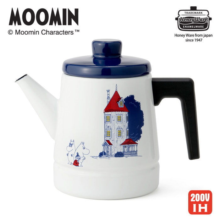 ＜送料無料＞【MOOMIN ムーミン】ホーロー　コーヒーポット　1.6L【富士ホーロー/ハ…...:cooking-clocca:10002030