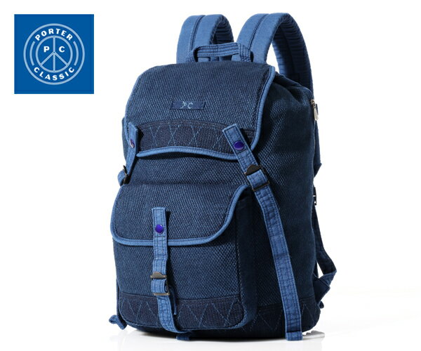 【選べるノベルティ付】ポータークラシック ケンドー リュックサック （カラー：ブルー） PORTER CLASSIC 001-321 | プレゼント ギフト