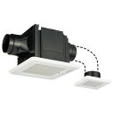 DVP-T14CL 換気扇 東芝 ダクト用 ツインエアロファン ACモータータイプ プラスチックボディ 2部屋用 低騒音形 本体カバーセット