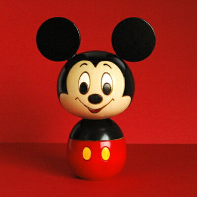 【送料無料】卯三郎こけし　ミッキー（Mickey）KOKESHI/Japanese/Doll/Traditionl/こけし/コケシ/日本/人形/伝統/和/和雑貨