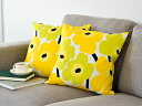 【日本限定サイズ】marimekko マリメッコ PIENI UNIKKO ピエニ ウニッコ クッションカバー45×45cm イエロー 北欧 生地 ファブリック |クッション カバー 赤 おしゃれ 黒 モダン インテリアファブリック インテリア ファブリック クッションケース【ギフト】