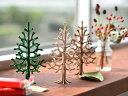 ◇ lovi ミニクリスマスツリー 14cm 木製...