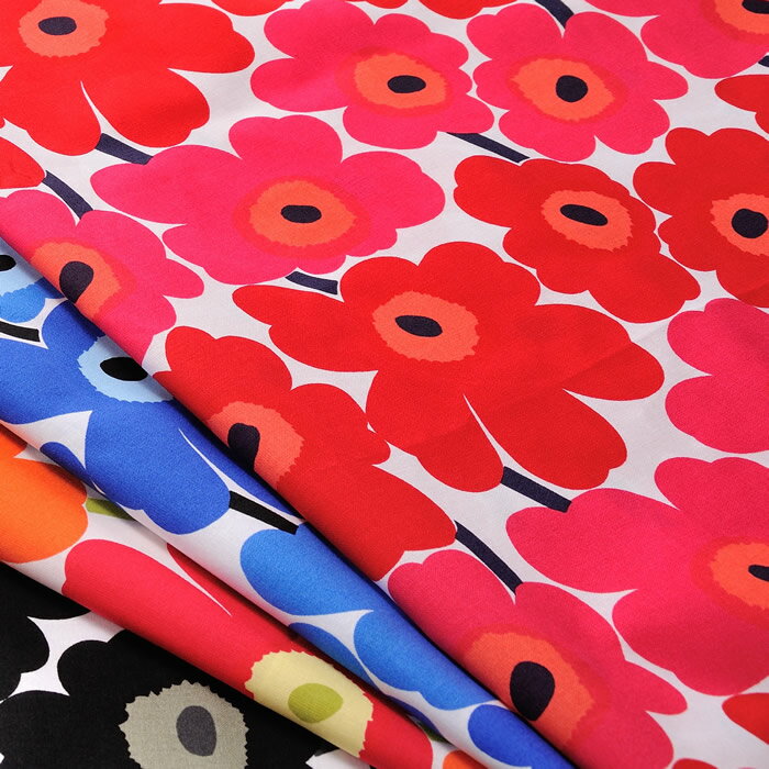 marimekko（マリメッコ）MINI UNIKKO（ミニウニッコ）生地（10cm単位で切り売り）[M便 10/150]marimekko（マリメッコ）