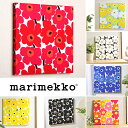 【全10色】marimekko（マリメッコ）MINI UNIKKO（ミニウニッコ）布生地ファブリックパネル　ミニパネル北欧ファブリックボード（ウッドパネル）ウォール・パネル
