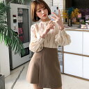 お買い物マラソン ふりふりレース仕上げのメルヘンブラウス M ベージュ ベージュ ブラウス シャツ トップス 韓国ファッション 中国ファッション 海外 インポート カジュアル きれいめ アパレル 可愛い ギャル セレクト スタイル