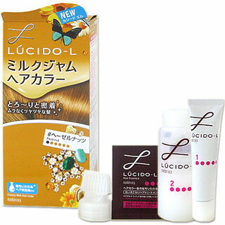 ルシードエル　ミルクジャムヘアカラー　＃ヘーゼルナッツ　LUCIDO-L　mandom *