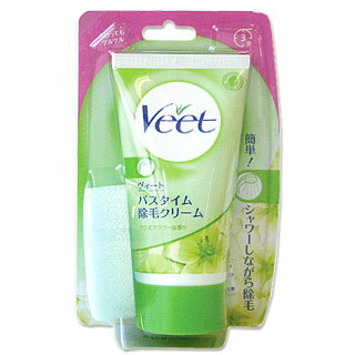 ヴィート　バスタイム　除毛クリーム　アロエフラワー　150g　Veet *