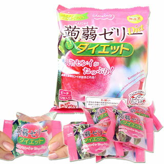 雪国アグリ　蒟蒻ゼリー　ダイエット　ピーチ味　22g×12個 *食物センイが超たっぷり♪