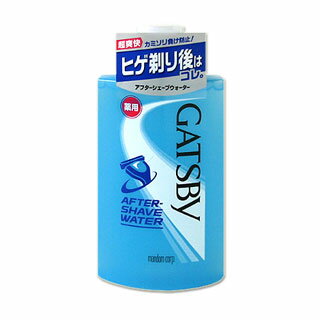 マンダム　ギャツビー　アフターシェーブウォーターAW　MANDOM　GATSBY　AFTER−SHAVE　WATER *ヒゲ剃り後はコレ！カミソリ負けを防ぎ爽快実感！！