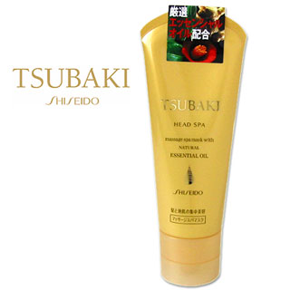 TSUBAKI　金ツバキ　ヘッドスパ　マッサージスパマスク（頭皮・毛髪用トリートメント）　180g　（資生堂　椿）　SHISEIDO *