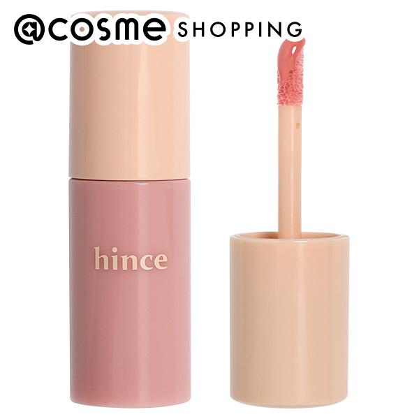 「ポイント10倍 5月15日」 <strong>hince</strong> デューイー<strong>リキッドチーク</strong> LC002 サンリットピーチ 6ml チーク アットコスメ