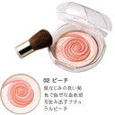 【あす楽】 定形外なら送料160円〜 スマイルアップチークス 【02ピーチ】( ブラシ付き )カネボウ コフレドール 2011年12月16日発売 ( チーク / フェースカラー / 頬紅 『0』