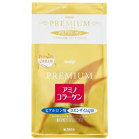 【送料無料】 明治製菓アミノコラーゲンプレミアム パウダータイプ（詰め替え用）（4902777451619） 1缶分+2日分 【国内倉庫発送商品】 【2sp_120810_green】『ta_230』