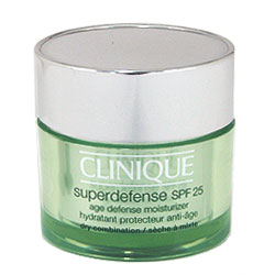 【ビッグサイズ50mL】　クリニーク　CLINIQUE　スーパー　ディフェンス　モイスチャーライザー　25　DC（ドライコンビネーション）　SPF25　50mL【msof】0413cクリニーク CLINIQUE送料無料!紫外線からの保護力に優れ、UVA、UVBから肌を守ります