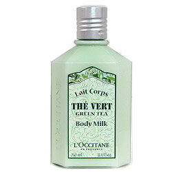 ロクシタン　L'OCCITANE　グリーンティ　ボディミルク　250mL 【loccitane】ロクシタン L'OCCITANE 18%OFF 香水が苦手な方も手軽に使用できるライトな新感覚の香り （loccitane）