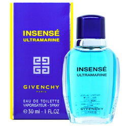 ★ジバンシー　アンサンセ　ウルトラマリン　オードトワレ　EDT　30mL 【●香水】65%OFF【人気商品】ユニセックスで使えるウッディグリーンスパイシーノート