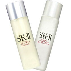 マックスファクター SK-II SK2 【フェイシャル　トリートメントエッセンス　215mL】　＋　【クリアローション　215mL】【SK-2 sk-ii エスケーツー・化粧品】