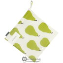 【メール便(ゆうパケット)対応】 marimekko マリメッコ Paaryna パーリナ ポットホルダー ホワイト×グリーン 069055/160 【あす楽_土曜営業】