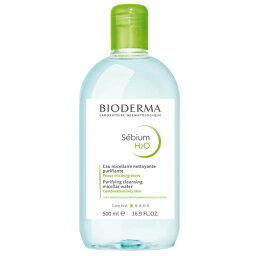 ビオデルマ セビウム H2O D(緑) 500ml <strong>クレンジングウォーター</strong> BIODERMA クレンジング [5851/5465]送料無料 敏感オイリー 混合肌