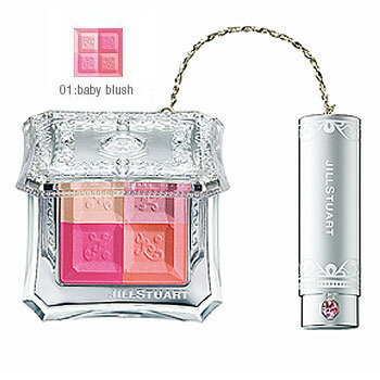 ジルスチュアート　Jill Stuart 【#01】ミックスブラッシュコンパクト(チークカラー) #baby blush【あす楽対応】【YDKG-tk】【HLS_DU】ジルスチュアート