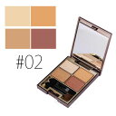 カネボウ ルナソル 【#02】スキンモデリングアイズ #Beige Orange 6.7g 【アイシャドウ アイメイク 4色 ベストコスメ 立体感 ベージュ】【LUNASOL】【W_67】