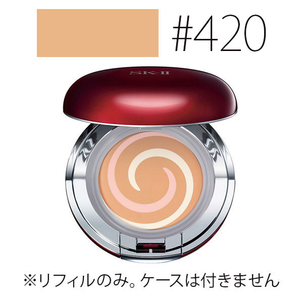 SK-II 【#420】COLOR クリアビューティ エナメルラディアント クリーム コンパクト(リフィル) #クリア ベージュ SPF30/PA+++ 10.5g 【SK2_エスケーツー】【W_30】
