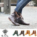 【C.I.L.シーアイエル公式SHOP】◆送料無料◆くしゅくしゅブーツ◆本革◆疲れない フラット ソール ブーツ◆ シンプル レディース レザー コンフォート ナチュラル 大きいサイズ 小さいサイズ ぺたんこ 幅広 ブーティ 暖かい ゆったり ローヒール