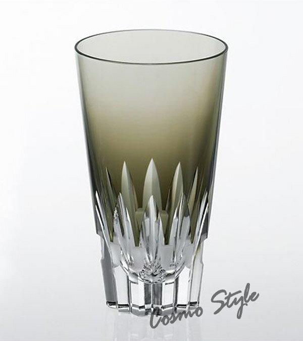◆KAGAMI CRYSTAL（カガミクリスタル）：T530-312-BK タンブラー 305ml皇室・大使館をはじめ国内外で高い評価を受けている最高級の国産カットクリスタルグラス