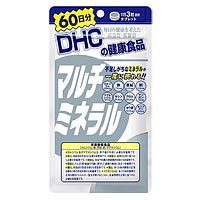 【DHC】マルチミネラル 　180粒(60日分)【カルシウム】【お徳用】【健康食品】10種類のミネラルをバランスよく配合