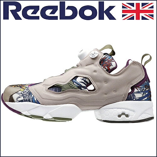 [20,304円→14,399円] リーボック スニーカー ポンプフューリー レディース ボタニカル柄 Reebok INSTA PUMP FURY SG V70101