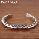 ナバホ族【RAY ADAKAI】レイアダカイZigzag BraceletジグザグブレスレットサイズMz5x