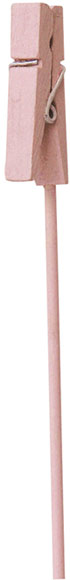 クリップピック　ピンク　V-91 (50本入り) 【花資材】【花材】【ピック】【松村工芸】