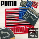 【お名前刺繍付き】タオル プーマ PUMA ハンドタオル ジャガード織り スポーツタオル スポーツ ブランド 吸水力 ブルー レッド グレー 綿100% 34×36cm PUMA-221 プレゼント ギフト 贈り物 お祝い お名前 名入れ 刺繍 お名前刺繍 ネーム