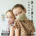 ユニセックス 総柄 抗菌防臭 マスク おしゃれ ドット チェック 花柄 2枚 セット FREE フリーサイズ pairmanon ペアマノン 子供服 子ども こども ガールズ 女児 男児 ナチュラル シンプル おしゃれ 可愛い 春 夏 子供マスク キッズマスク 感染防止 おでかけ 通園 通学