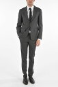 CORNELIANI コルネリアーニ Gray スーツ 837Z86 9167374 014 メンズ CC COLLECTION VIRGIN WOOL RETAILORED SUIT WITH NOTCH LAPEL 【関税・送料無料】【ラッピング無料】 dk