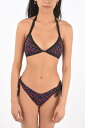 KARL LAGERFELD カール ラガーフェルド Black スイムウェア KL21WBT19 BLA レディース ALL OVER PRINTED TIE SIDE BIKINI BOTTOM 【関税・送料無料】【ラッピング無料】 dk
