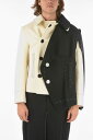 MAISON MARGIELA メゾン マルジェラ Black & White コート S67AM0032 S53172 104 メンズ MM10 TWO-TONE UNSTRUCTURED DOUBLE BREASTED COAT WITH SNAP BU 【関税・送料無料】【ラッピング無料】 dk
