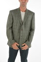 CORNELIANI コルネリアーニ Green ジャケット 83XR40-8286936-050 メンズ CC COLLECTION PLAID CHECKERED FLAX RIGHT BLAZER 【関税・送料無料】【ラッピング無料】 dk
