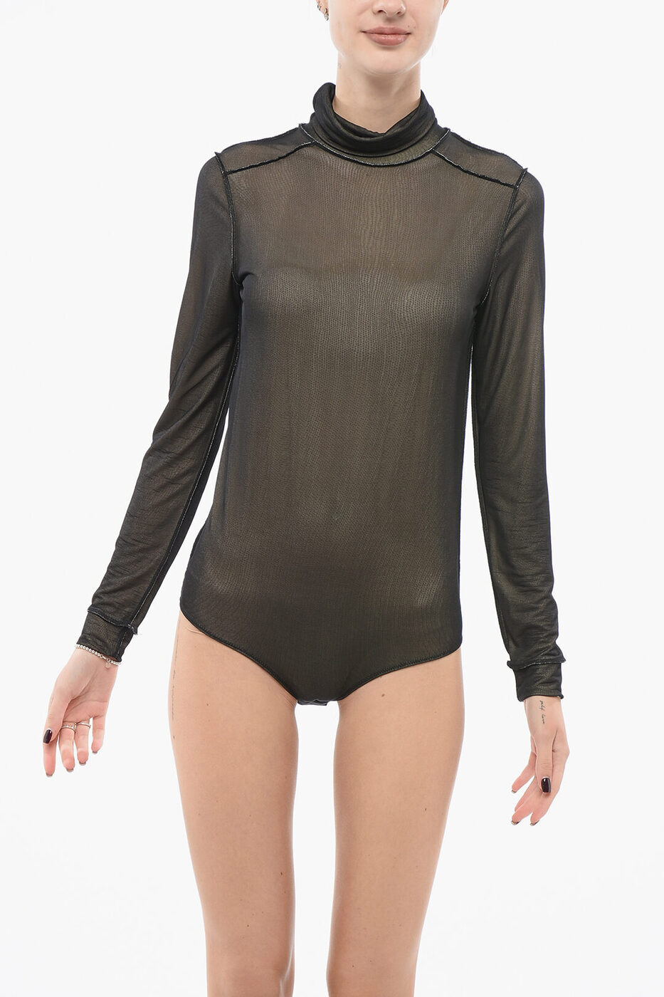 メゾン マルジェラ MAISON MARGIELA アンダーウェア レディース Underwear MM3 VISCOSE LAYERED BODYSUIT S51NA0099 STJ398 961 関税 送料無料 ラッピング無料 2020SS dk