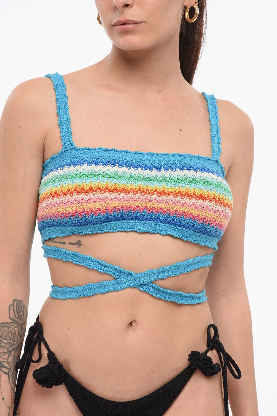 アラヌイ ALANUI アンダーウェア レディース Underwear CROCHET BRA WITH LACES LWHA086S23KNI001 8484 関税 送料無料 ラッピング無料 2020SS dk