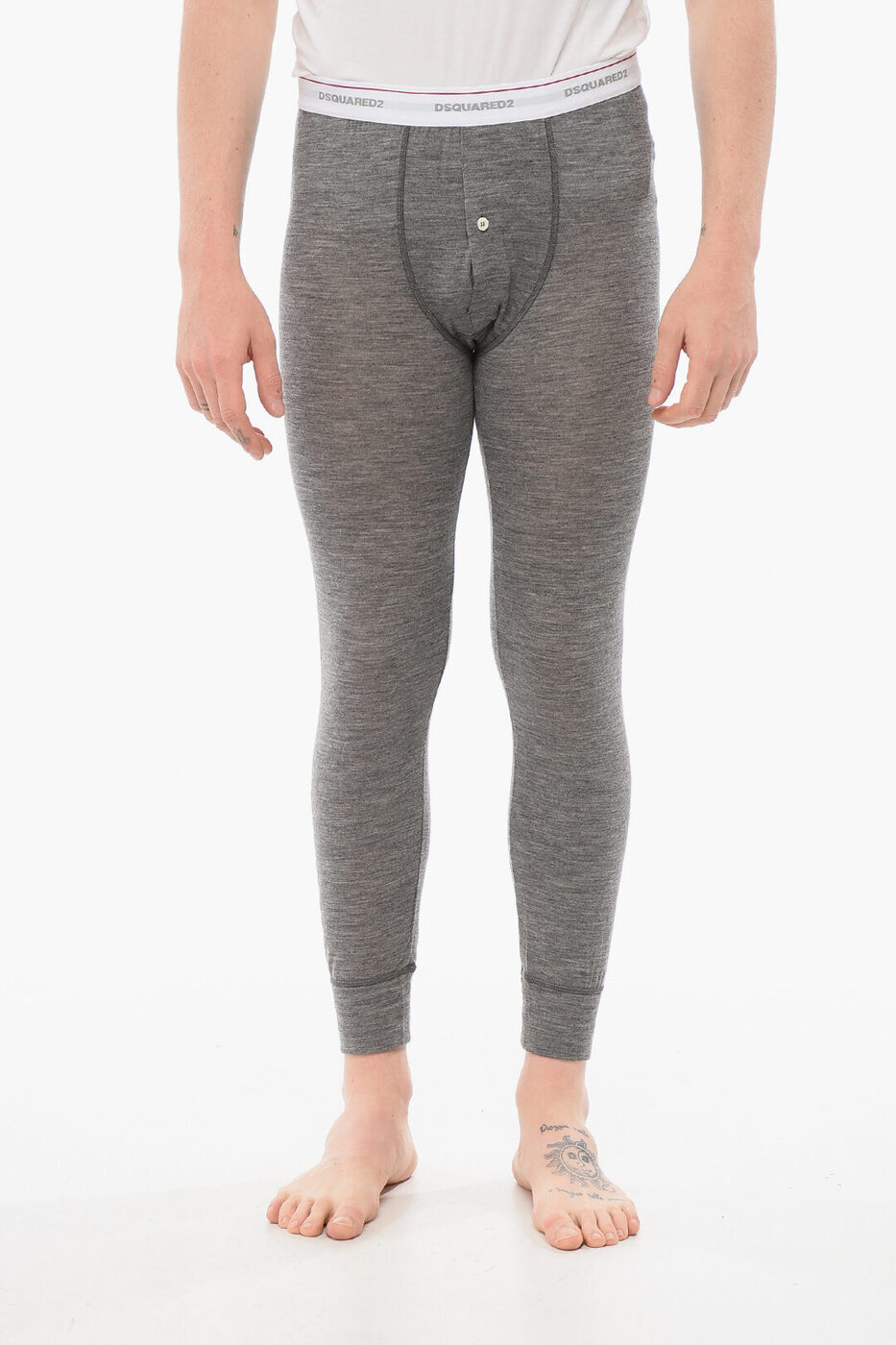 ディースクエアード DSQUARED2 アンダーウェア メンズ Underwear UNDERWEAR PAJAMA PANTS WITH LOGOED BAND D9LM04300 ISA01 030 関税 送料無料 ラッピング無料 2020AW dk