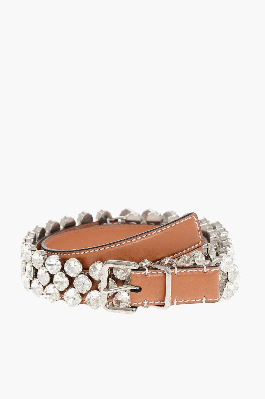 エルマンノ シェルヴィーノ ERMANNO SCERVINO ベルト レディース Belts LEATHER BELT WITH JEWEL DETAIL 30MM D433T301ONZY4229 関税 送料無料 ラッピング無料 dk