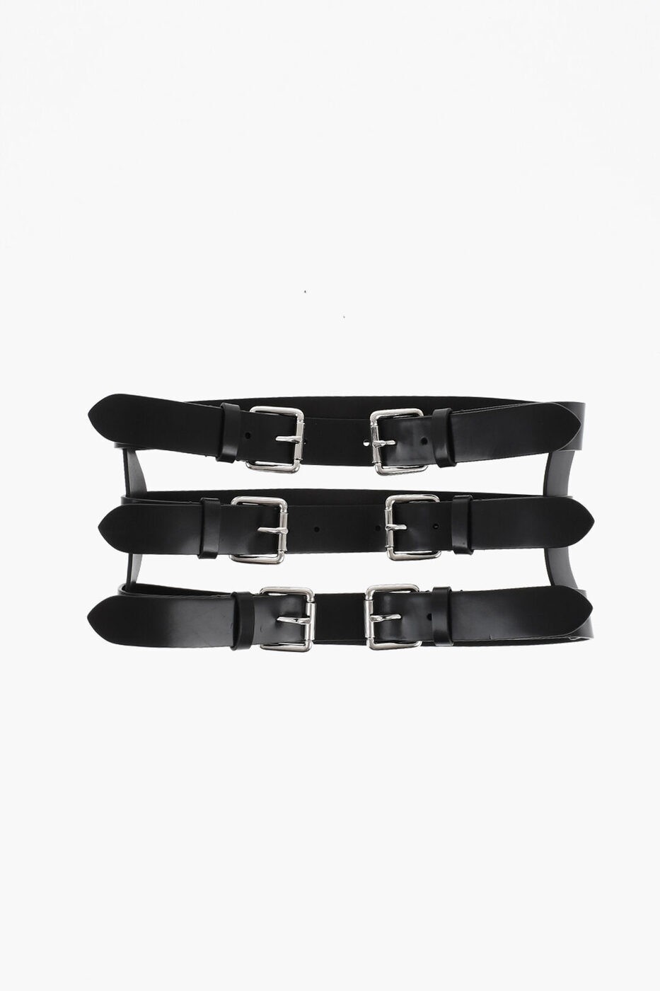 ディースクエアード DSQUARED2 ベルト レディース Belts LEATHER CORSET BELT WITH SILVER-TONE BUCKLES 150MM BEW0348 24900001 2124 関税 送料無料 ラッピング無料 dk