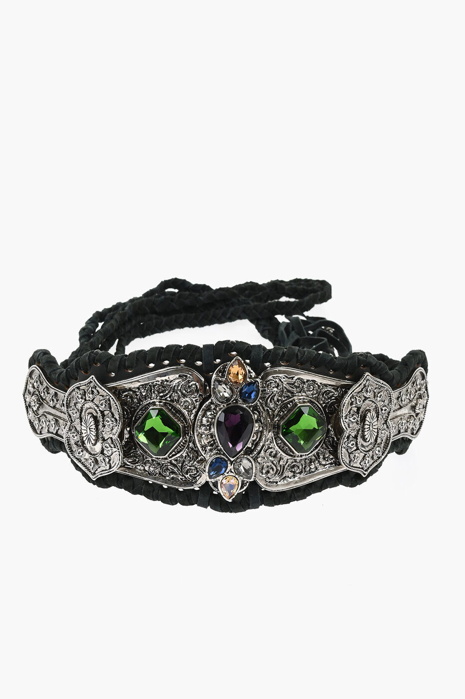ディースクエアード DSQUARED2 ベルト レディース Belts SUEDE AND METAL DREAMCATCHER WIDE BELT EMBELLISHED WITH CRYS BEW0076 12901263 M1553 関税 送料無料 ラッピング無料 dk