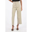 DEPARTMENT FIVE デパートメント ファイブ Beige パンツ レディース high-rise waist capri pants 【関税・送料無料】【ラッピング無料】 dk