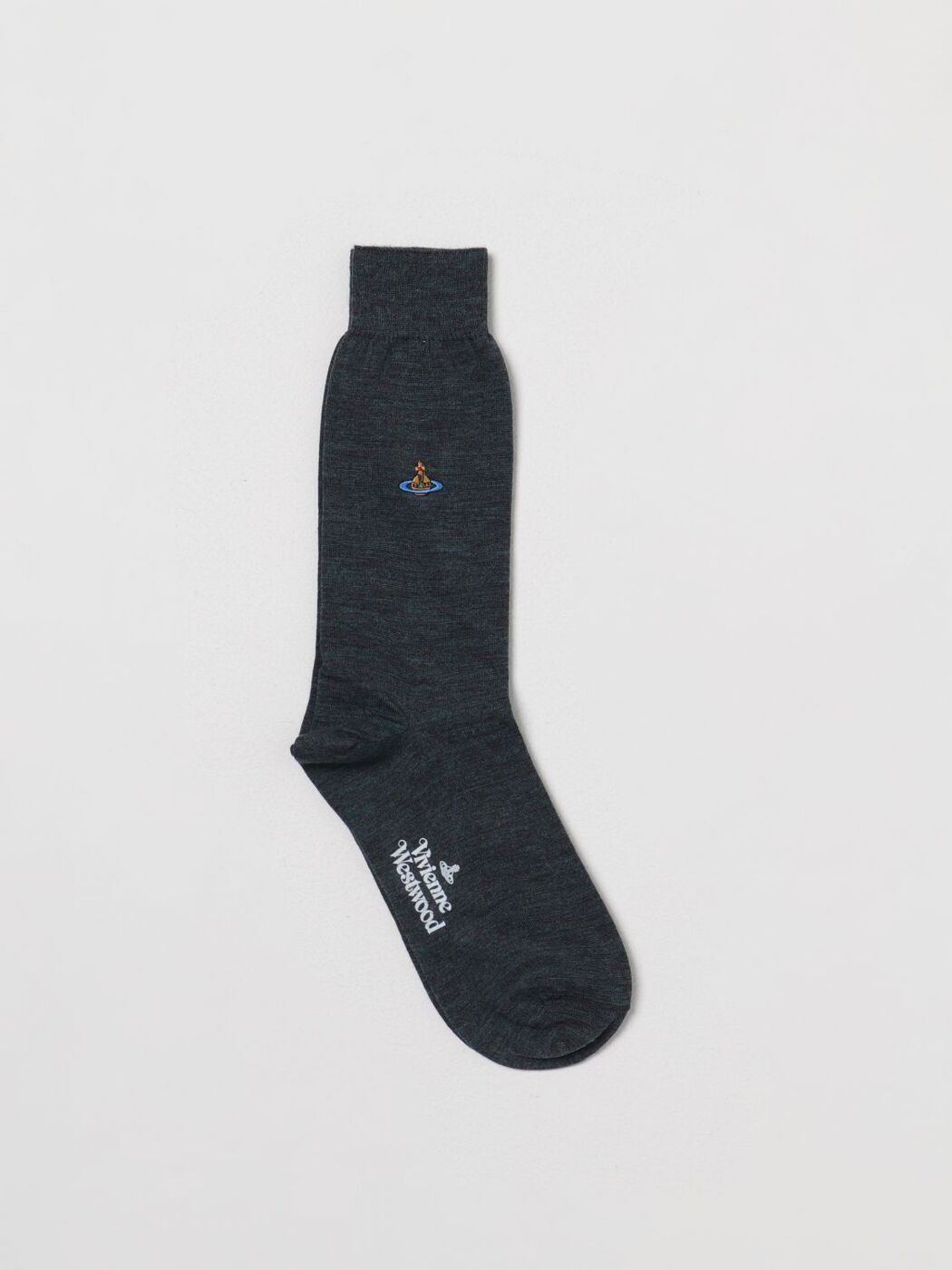 ヴィヴィアンウエストウッド VIVIENNE WESTWOOD 靴下 ソックス メンズ Socks 81040001K0025 Teal 関税 送料無料 ラッピング無料 2024AW gi