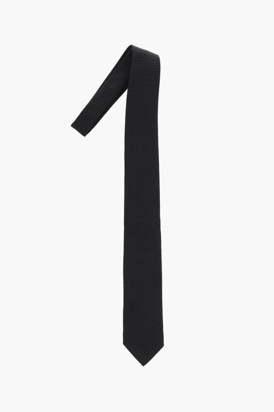 コルネリアーニ CORNELIANI 蝶ネクタイ タイ ネクタイ メンズ ブラック Ties and bow ties 80USHO 9920300 001 SILK BLACK TIE 関税 送料無料 ラッピング無料 2025AW dk